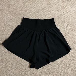 Aerie ruched waist shorts